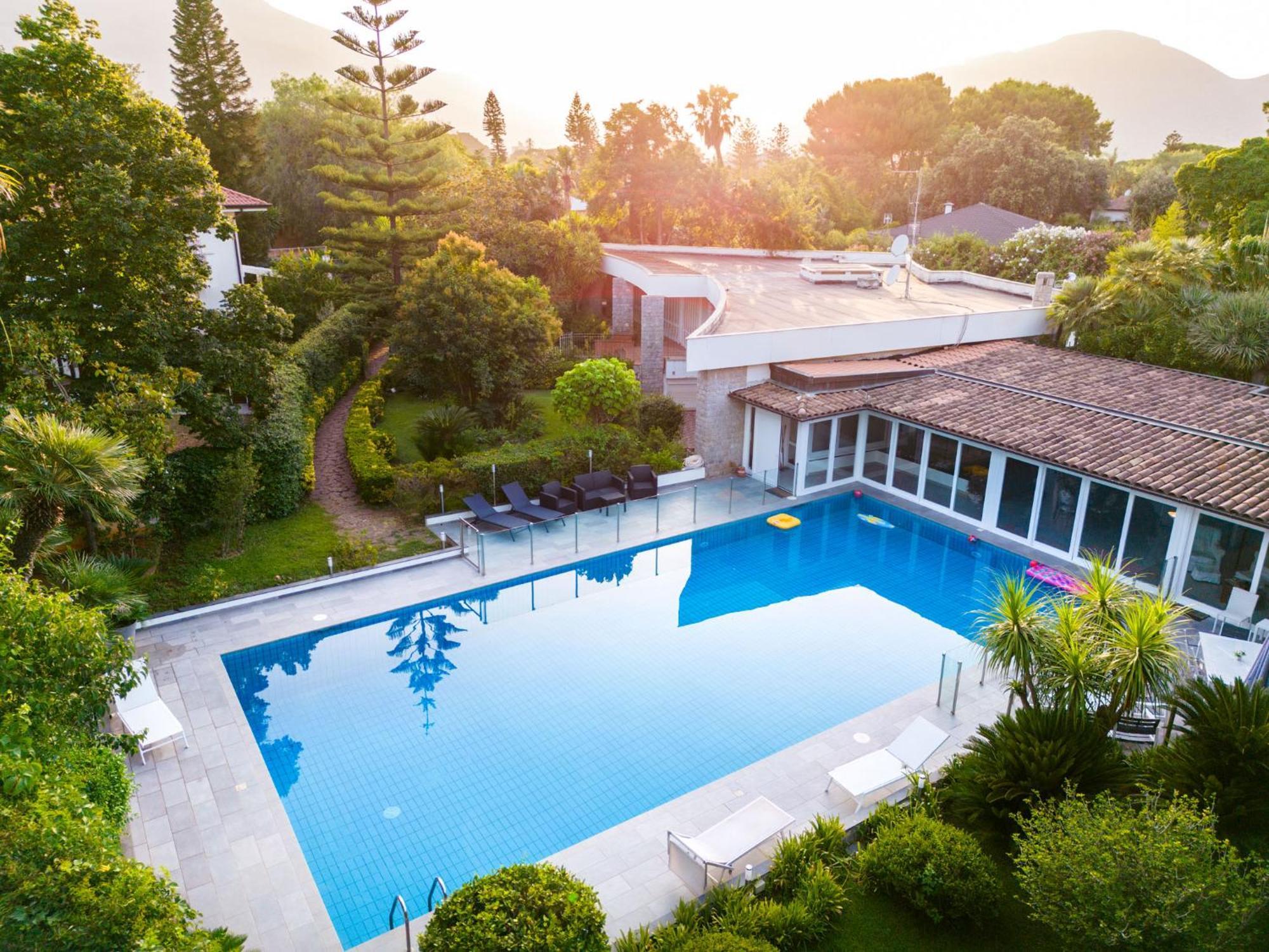 Villa Mondello Luxury Con Piscina Palermo